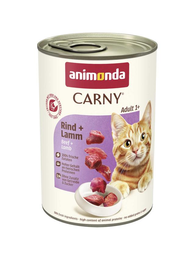ANIMONDA Cat Carny Adult smak: wołowina i jagnięcina 400g