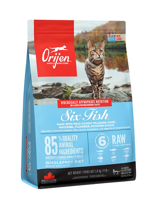 ORIJEN Six Fish Cat 1,8kg