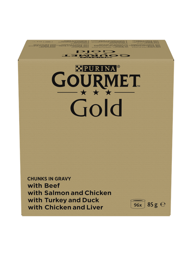 Purina Gourmet Gold Kawałki w sosie mix 96x85g