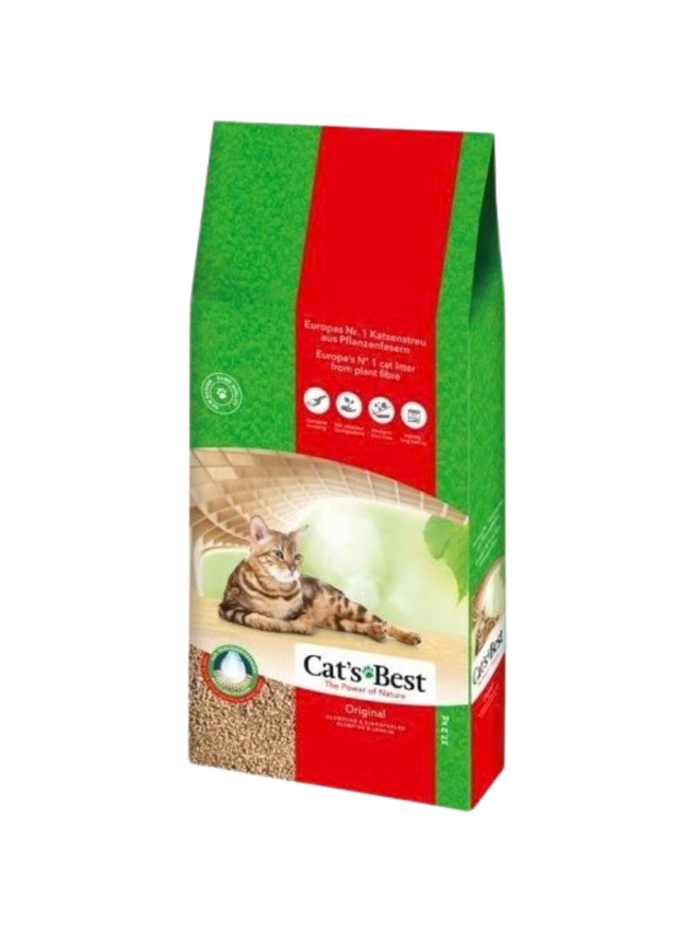 JRS Cats Best Eko Plus - Żwirek Drewniany Zbrylający 40l / 17,2kg