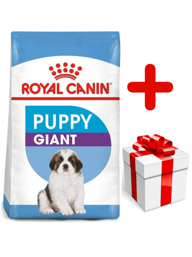ROYAL CANIN Giant Puppy 15kg karma sucha dla szczeniąt, od 2 do 8 miesiąca życia, ras olbrzymich  + niespodzianka dla psa GRATIS!
