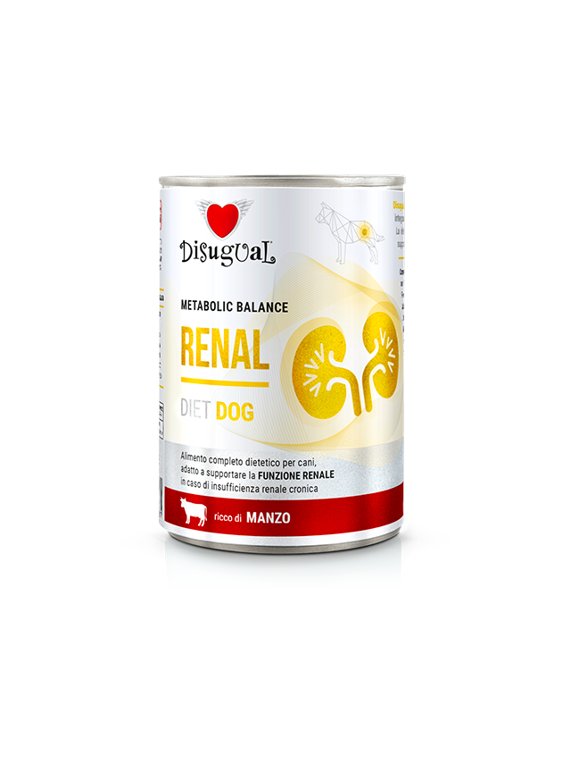 Disugual Karma mokra dla psa Weterynaryjna RENAL Wołowina (dorosły) 400g