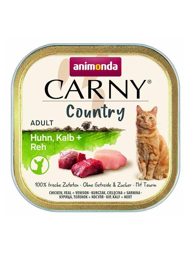 ANIMONDA Carny Country Adult Kurczak,Cielęcina i Sarna 100g