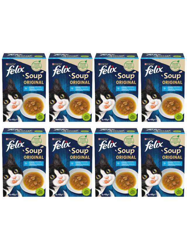 FELIX Soup Original Rybne smaki 8x(6x48g)