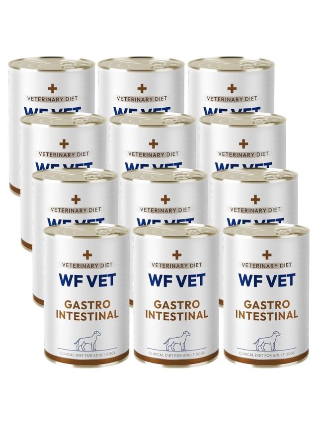 WF VET Gastrointestinal dog 12x400g - wspiera układ pokarmowy i prawidłowe trawienie