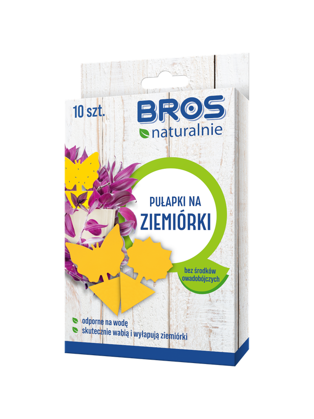 BROS Naturalnie Pułapki na ziemiórki 10 szt.
