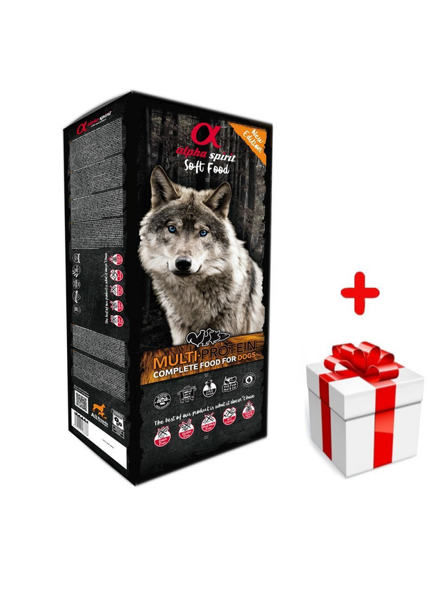 ALPHA SPIRIT MULTIPROTEIN Dog Food 9kg + niespodzianka dla psa GRATIS!