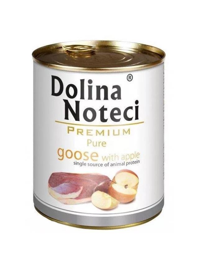 Dolina Noteci Premium Pure gęś z jabłkiem 800g