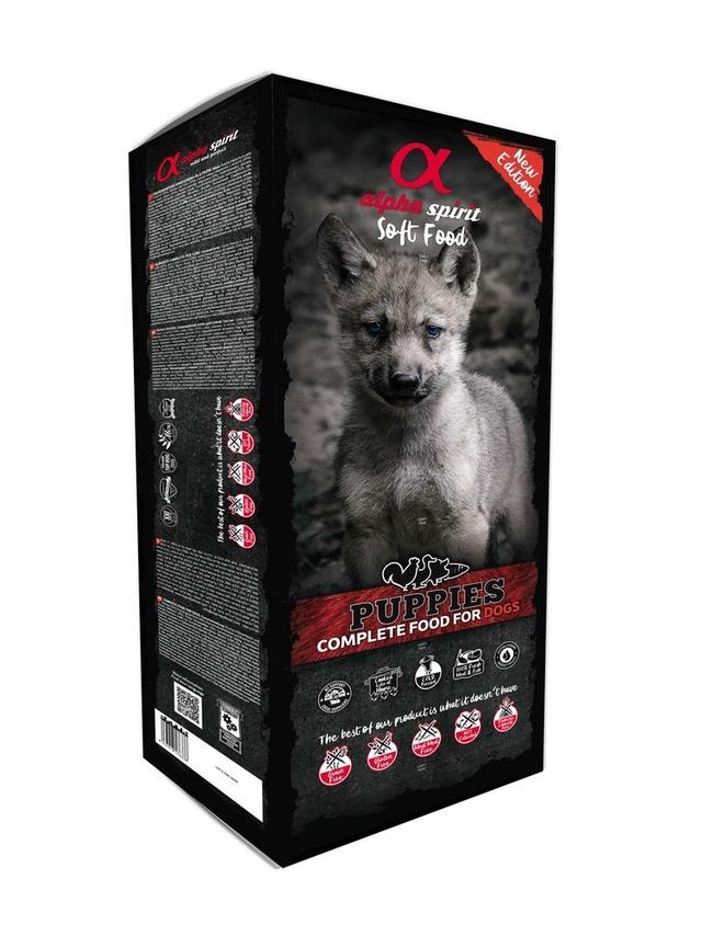 ALPHA SPIRIT Pełnoporcjowa karma miękka PUPPIES 9kg