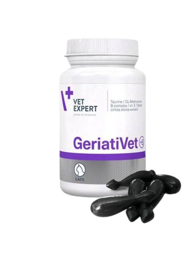 VET EXPERT GERIATIVET CAT - preparat wspomagający dla starszych kotów 60 kapsułek