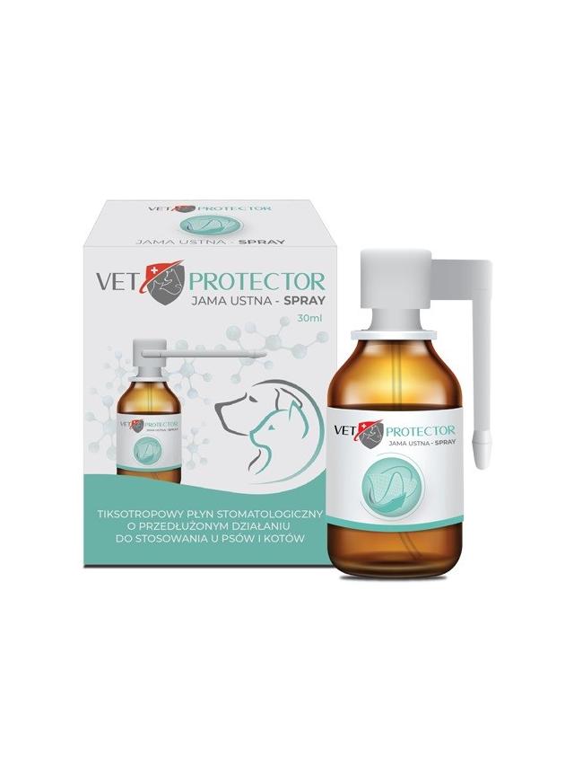 JM SANTE Polisept Vet Protector Jama Ustna Spray 30ml