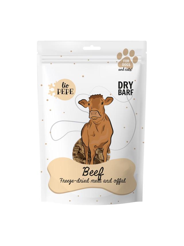 PAKA ZWIERZAKA - Przysmak liofilizowany Lio PEPE Beef (wołowina mięso) 60g