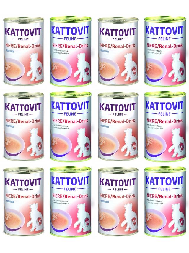 Kattovit Drink Niere/Renal kurczak/kaczka 12x135ml puszka