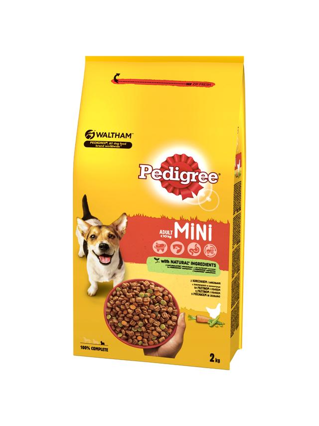 PEDIGREE Adult 2,6kg (małe rasy) - sucha karma dla psów z kurczakiem i warzywami