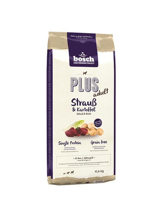 Bosch Plus Adult Struś & Ziemniaki 12,5kg