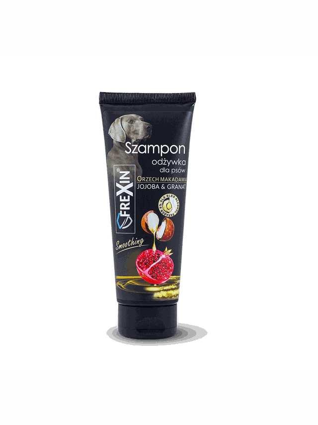 FREXIN-Szampon + odżywka 2 w 1 dla psa – jojoba & granat