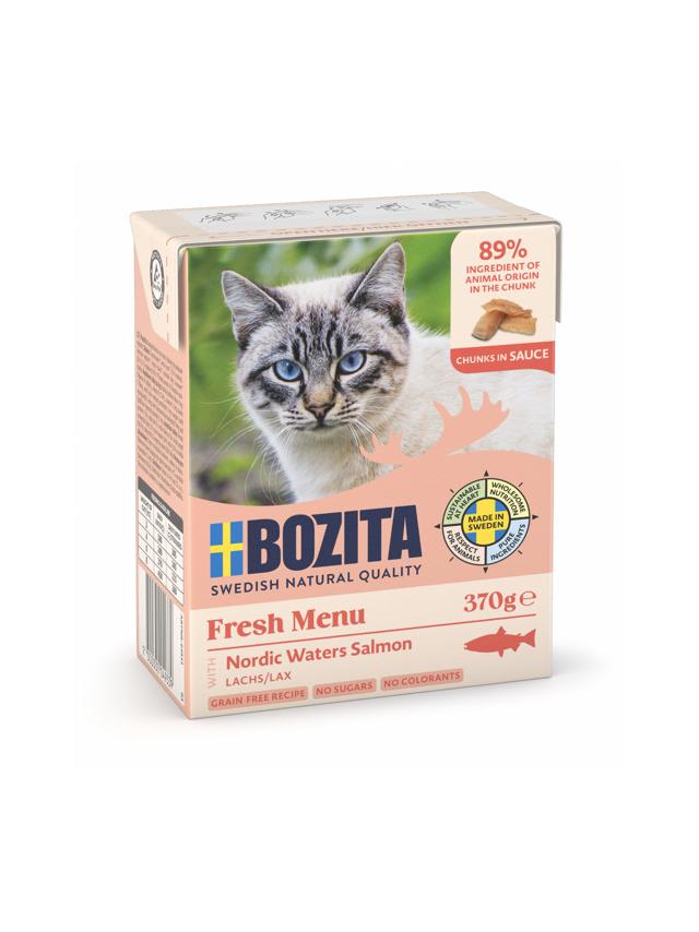 BOZITA Cat Łosoś W Sosie 370g