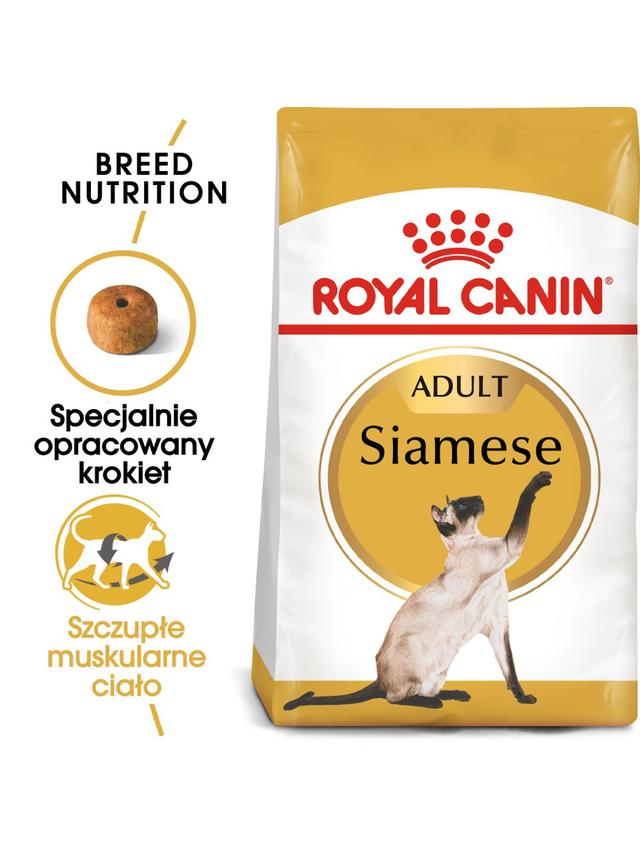 ROYAL CANIN Siamese Adult 2kg karma sucha dla kotów dorosłych rasy syjamskiej