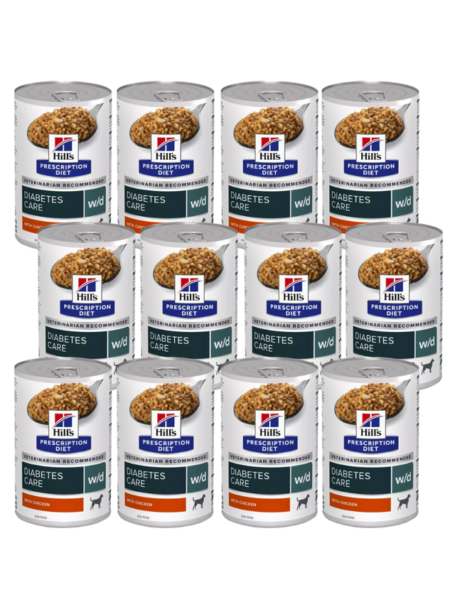 HILL'S PD Prescription Diet Canine w/d 12x370g - puszka