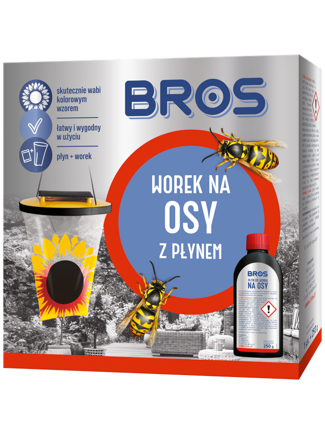 BROS – Worek na osy z płynem