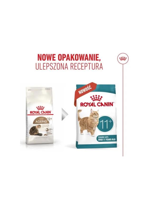 ROYAL CANIN Ageing  Senior 11+ 2kg karma sucha dla kotów dojrzałych po 11 roku życia