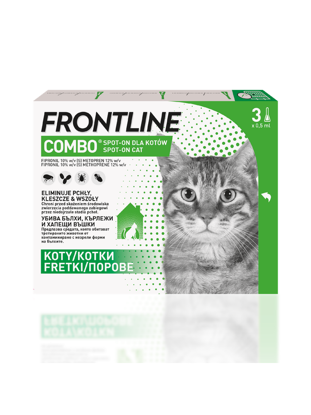 FRONTLINE Combo Spot-On koty pipeta (3x0,5ml)