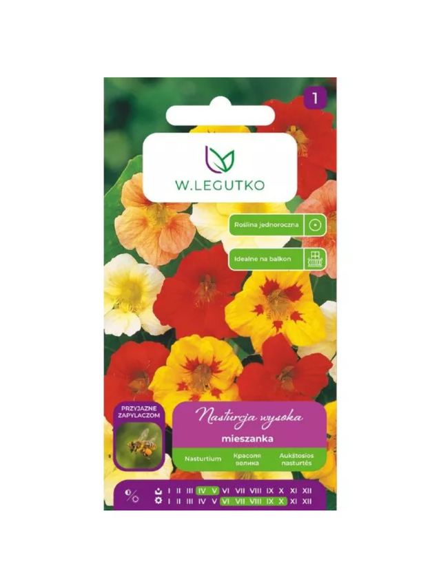 Nasturcja wysoka mieszanka