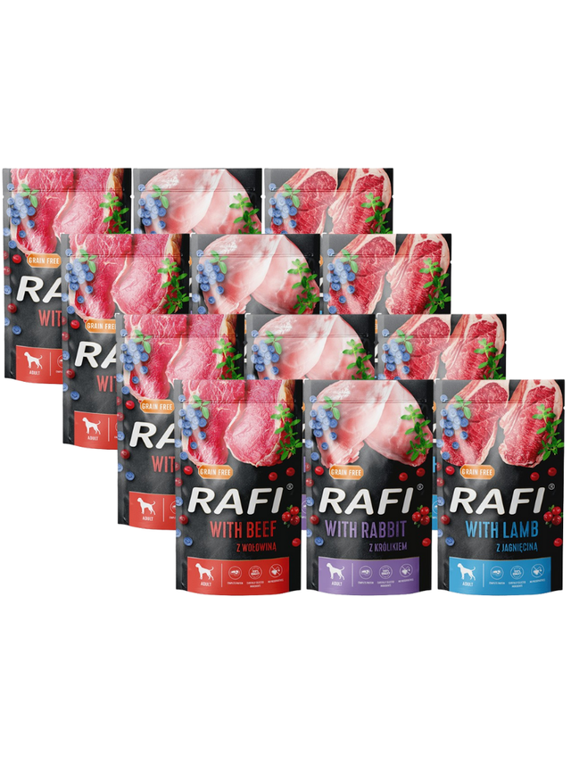 DOLINA NOTECI Rafi MIX SMAKÓW 12x500g