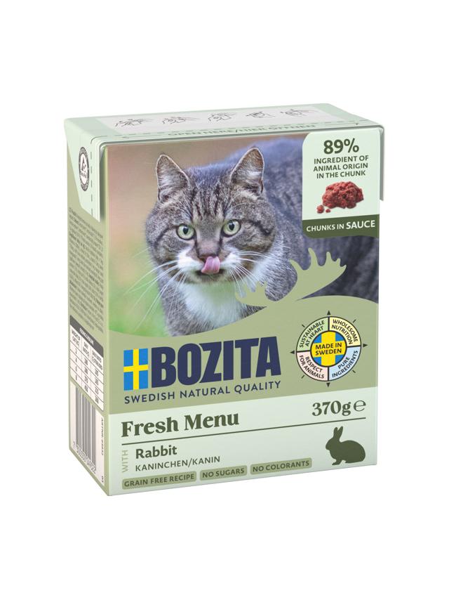 BOZITA Cat Królik W Sosie 370g