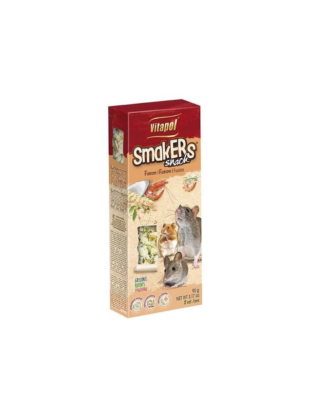 VITAPOL Smakers z krewetkami dla gryzoni (2 sztuki)
