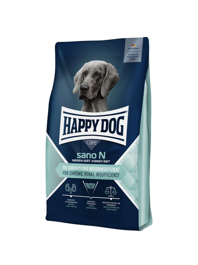 Happy Dog Sano N, karma sucha, wspomagająca nerki, 7,5kg\ Opakowanie uszkodzone (9541) !!!