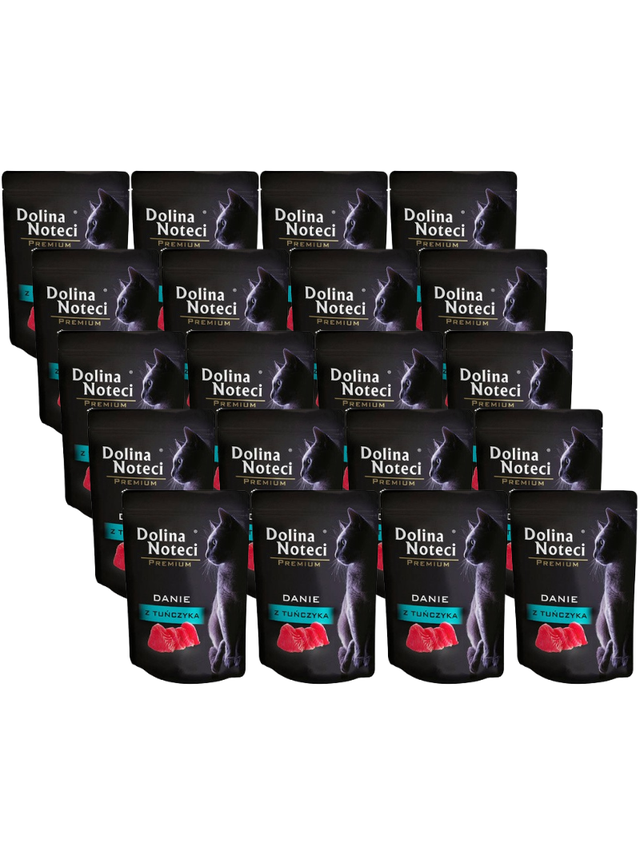 Dolina Noteci Premium danie z Tuńczyka-dla kotów 20x85g