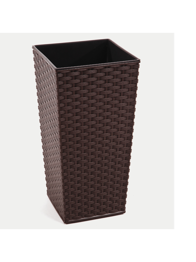 Donica FINEZJA 250x250 rattan - mokka