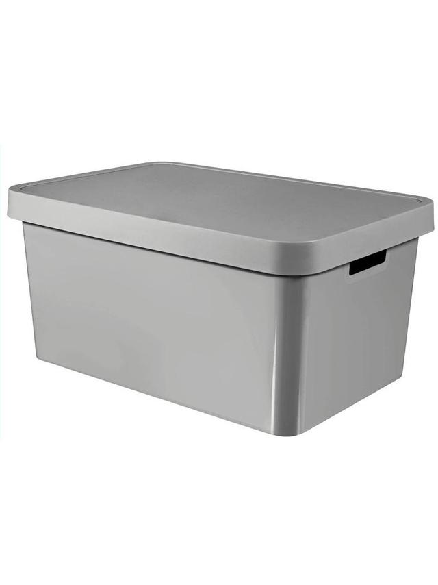 Curver Pojemnik Infinity 45l z przykrywką szary