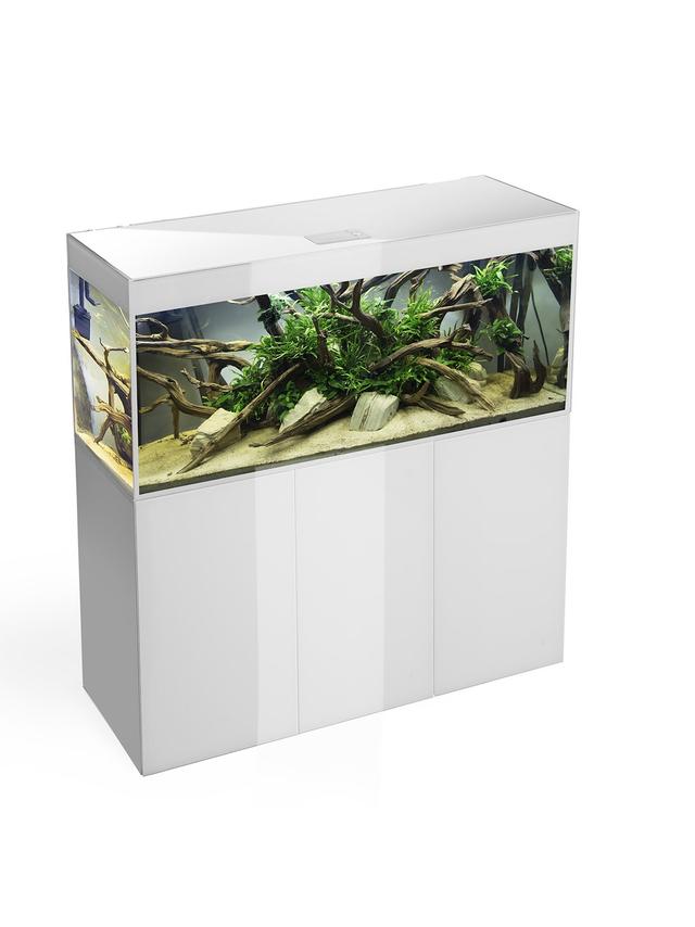 AQUAEL ZESTAW GLOSSY ST 120 D&N BIAŁY + SZAFKA