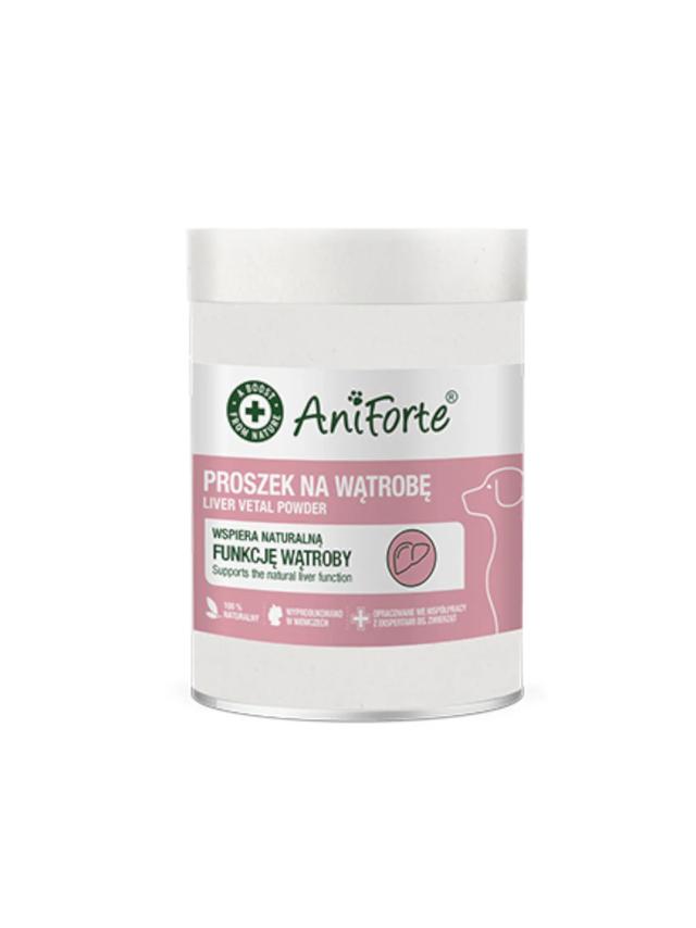 AniForte Proszek na wątrobę - suplementy dla psa 100g
