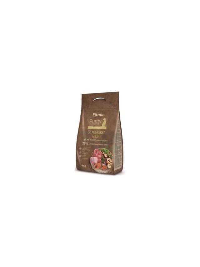 FITMIN Purity Semimoist Rabbit, Lamb & rice 4kg