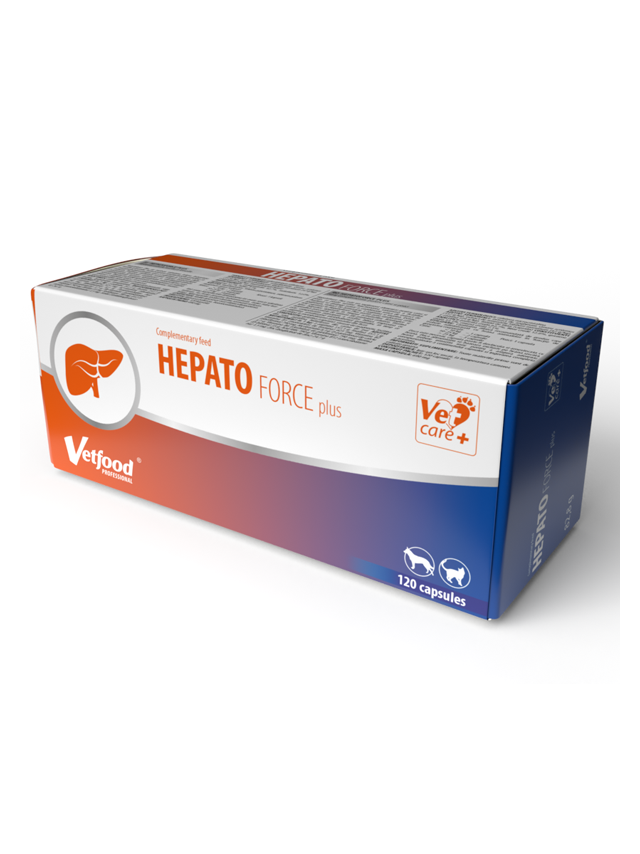 VETFOOD Hepatoforce Plus 120kaps.