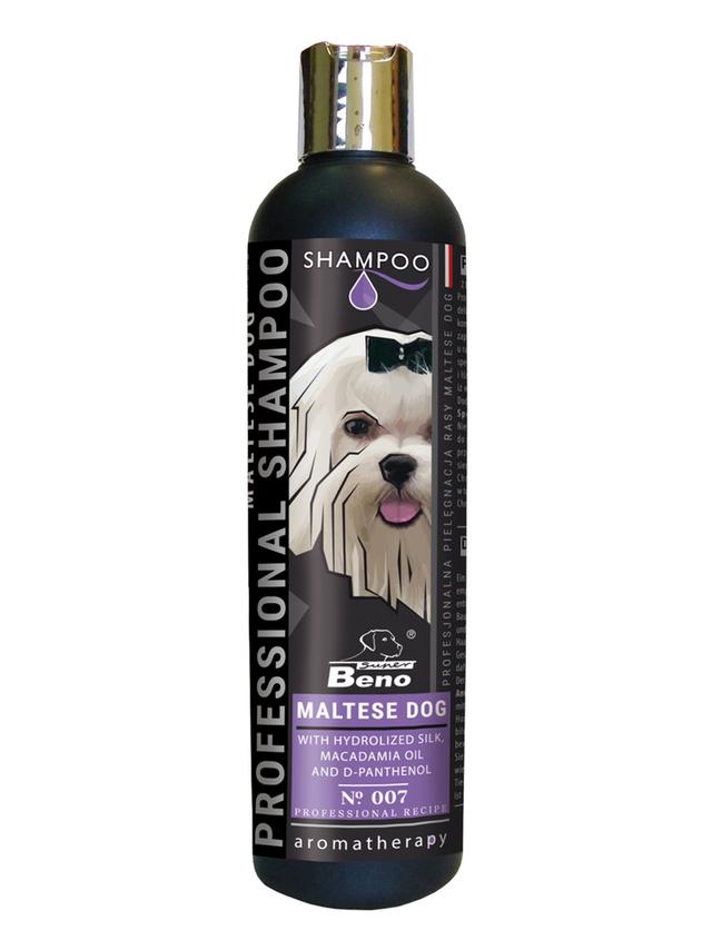 SUPER BENO PROFESSIONAL mokry szampon DLA MALTAŃCZYKA 250ml