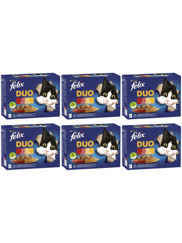 FELIX Duo Wiejskie Smaki w galaretce; 72x85g