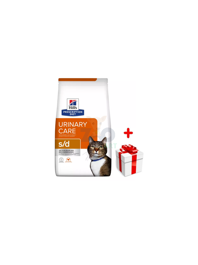 HILL'S PD Prescription Diet Feline s/d 1,5kg + niespodzianka dla kota GRATIS!