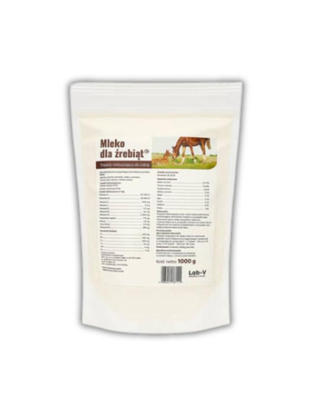 Lab-v Mleko dla źrebiąt - Mieszanka Paszowa Uzupełniająca 1000g