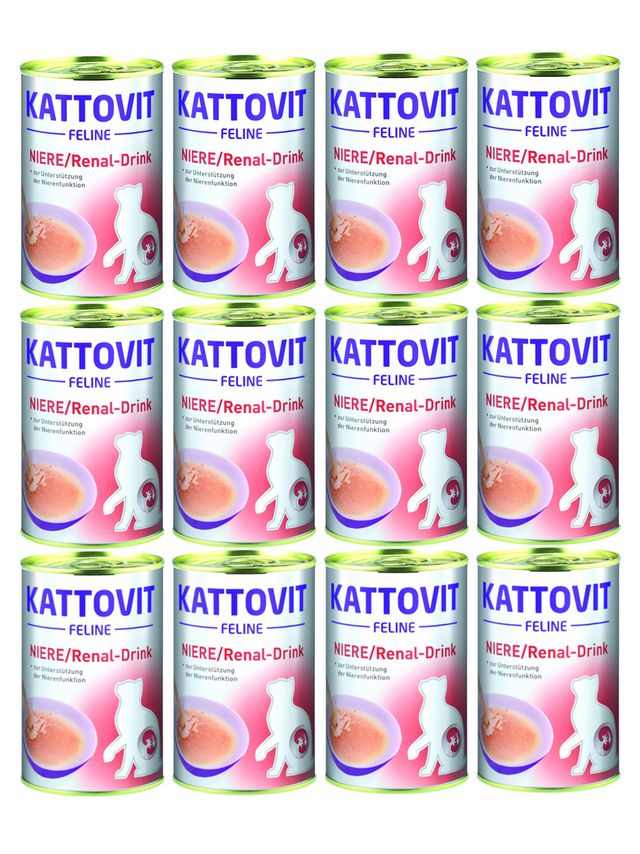 Kattovit Drink Niere/Renal kurczak 12x135ml puszka