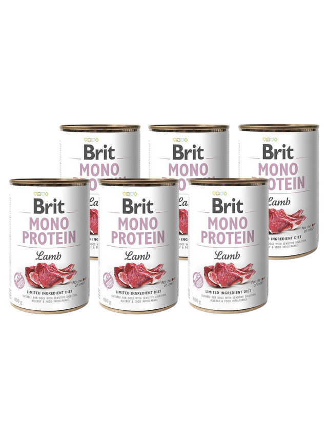 BRIT MONO PROTEIN LAMB 6x400g