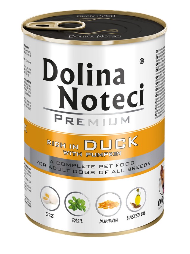 Dolina Noteci Premium Kaczka z dynią 400g