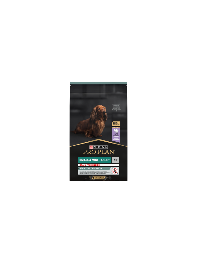 PRO PLAN Sensitive Digestion Small & Mini Adult Karma dla psów bogata w indyka 7 kg