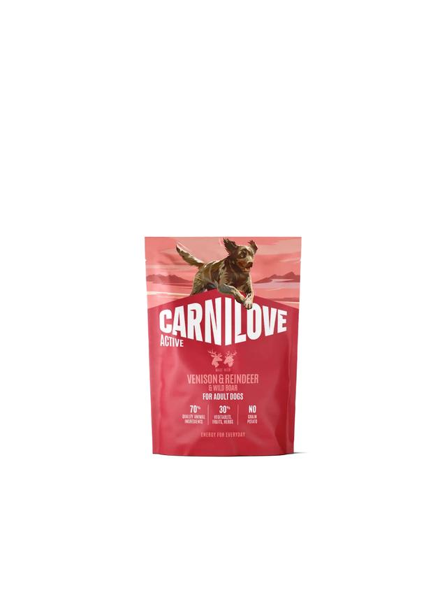 CARNILOVE Active Dog Venison & Reindeer & Wild Boar for Adult 1,5kg