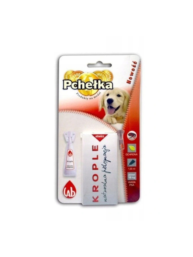 PCHEŁKA krople przeciw ektopasożytom dla psa 1,8 ml