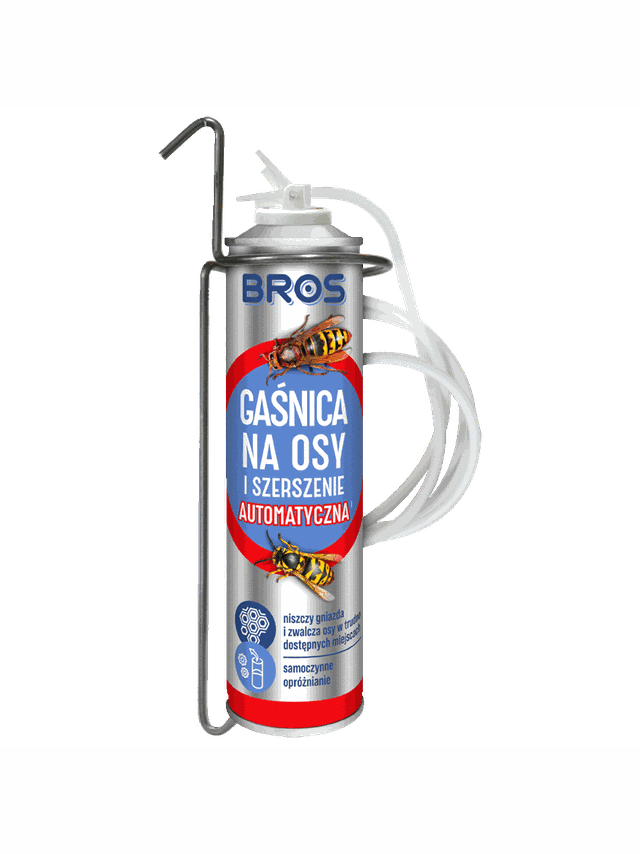 BROS - Gaśnica na osy i szerszenie automatyczna 400ml