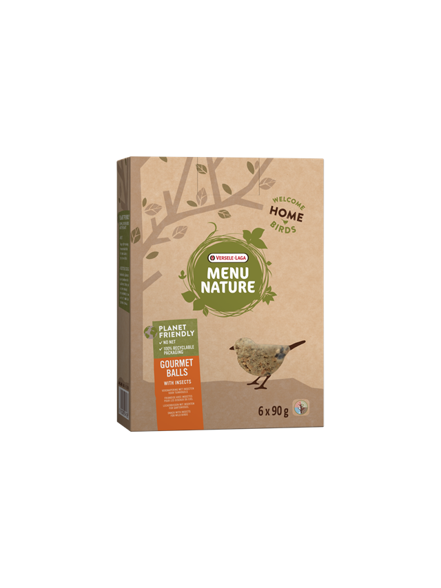 VERSELE-LAGA Menu Nature Gourmet Balls with Insects 6x90g